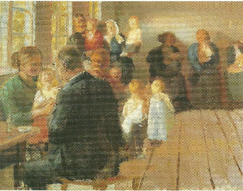 Anna Ancher en vaccination Germany oil painting art